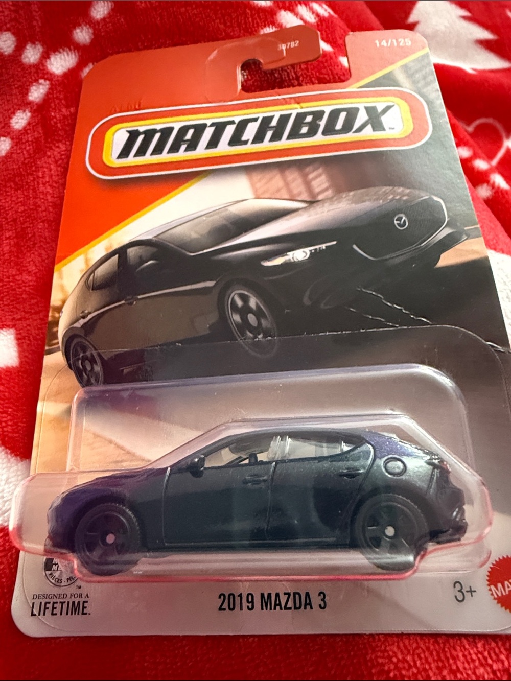 Matchbox 2019 Mazda 3 Toy Car - Black